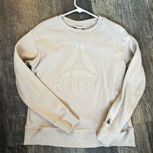 Reebok Tan sweatshirt size small